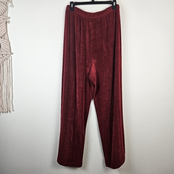 VIKKI VI Plus Classic Pant Set Size 1X Red Holiday Classic Christmas - Picture 12 of 15